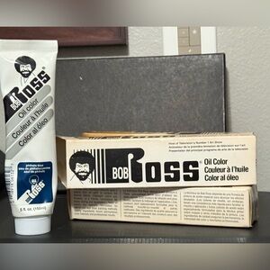 Vintage Bob Ross Weber Oil Color Paint- Phthalo Blue NOS in Original Box